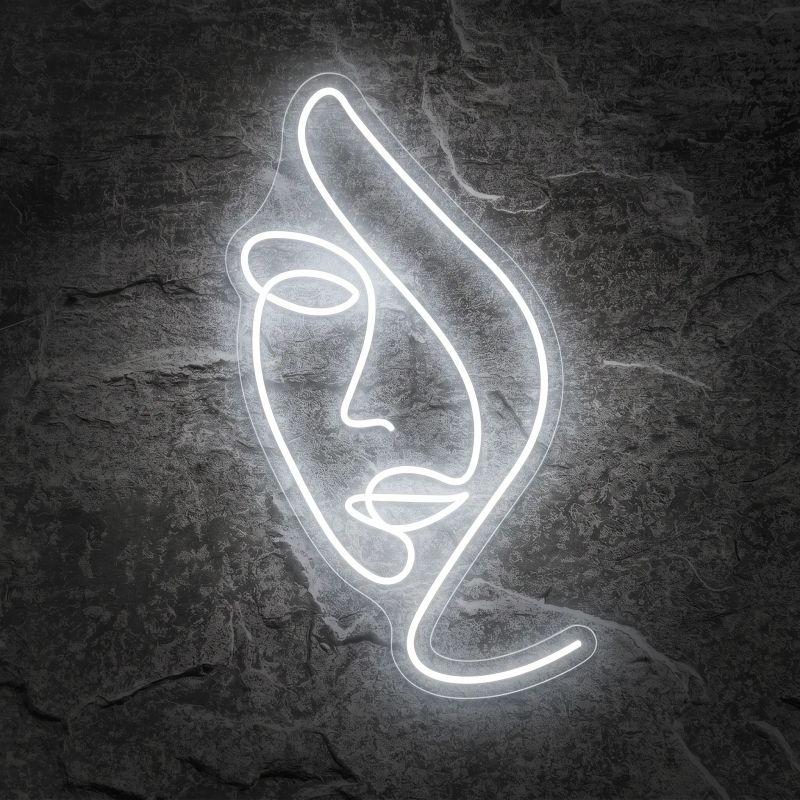 Néon Visage Femme - Néon personnalisé NeonStar