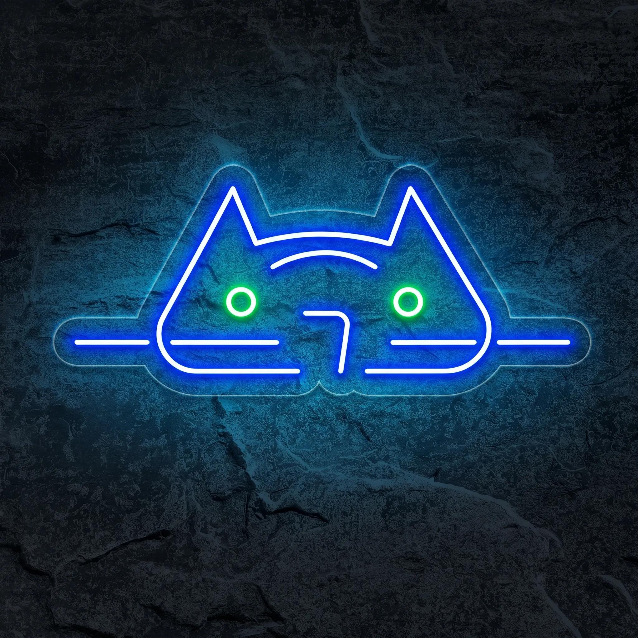 Néon Chat Cool - Néon personnalisé NeonStar