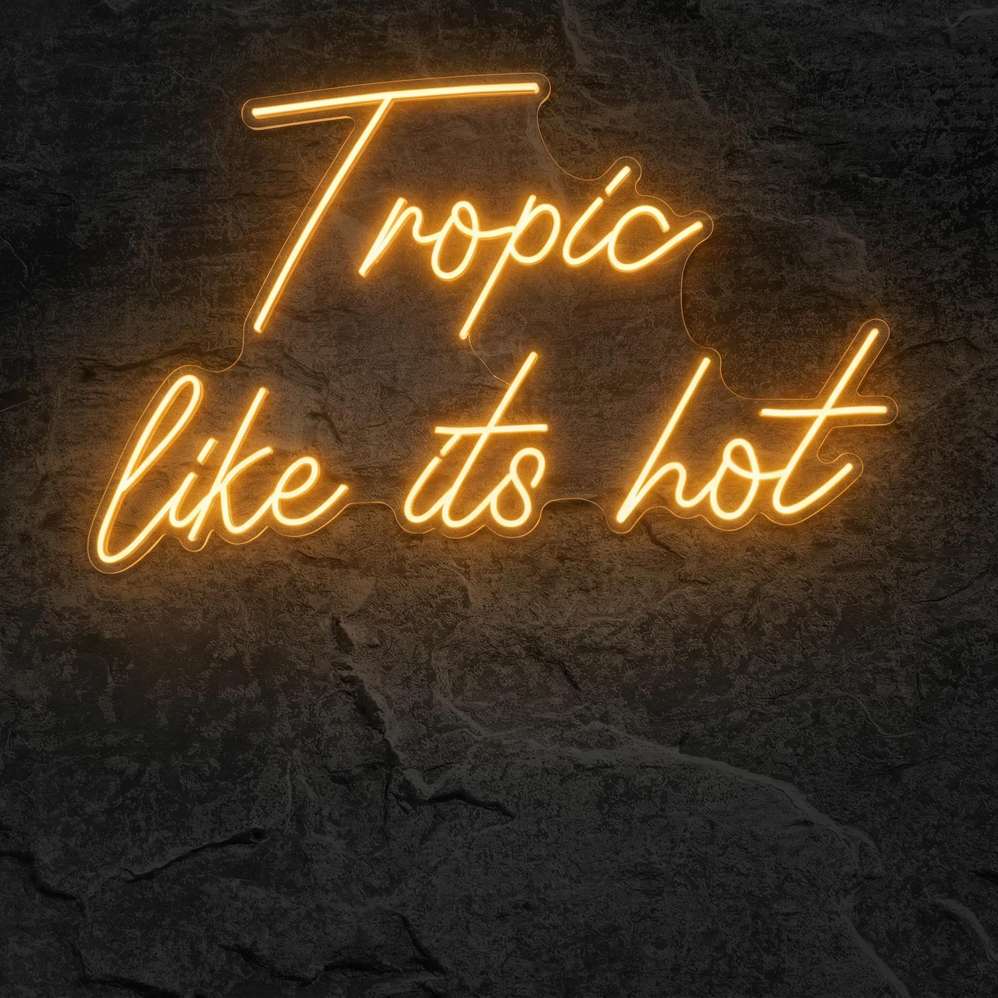 Néon Tropic It's Hot - Néon personnalisé NeonStar