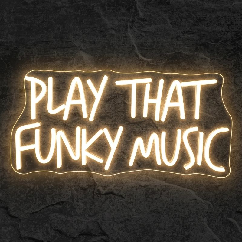 Néon Play That Funky Music - Néon personnalisé NeonStar