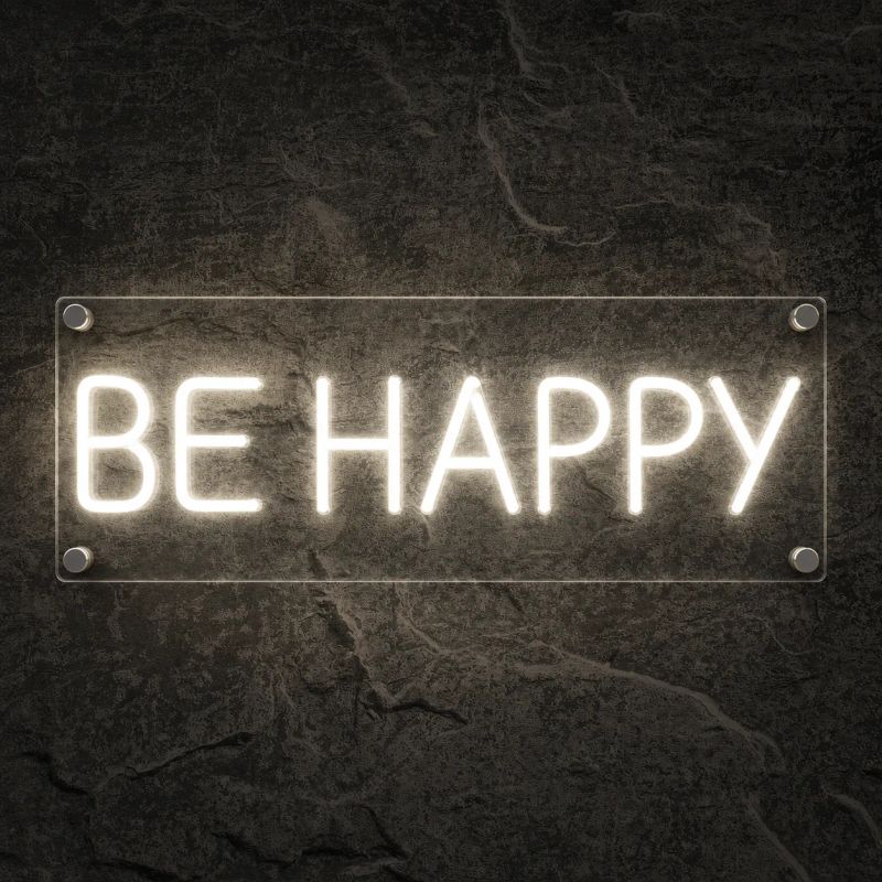 Néon Be Happy - Néon personnalisé NeonStar