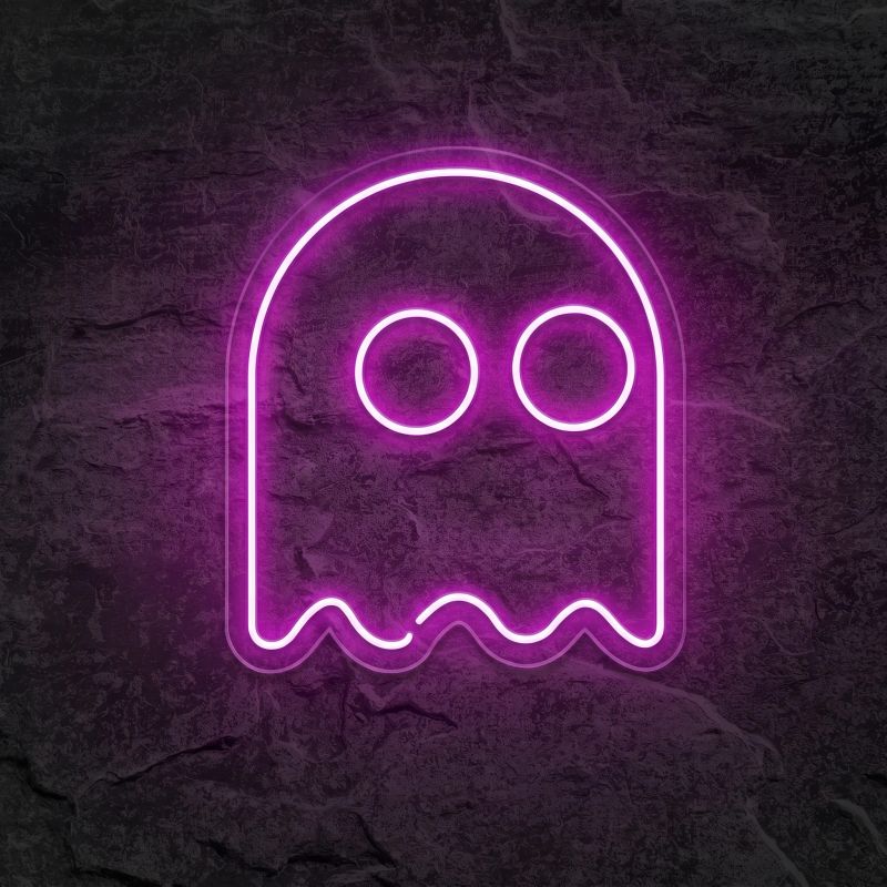 Néon Fantôme Pac-Man - Néon personnalisé NeonStar