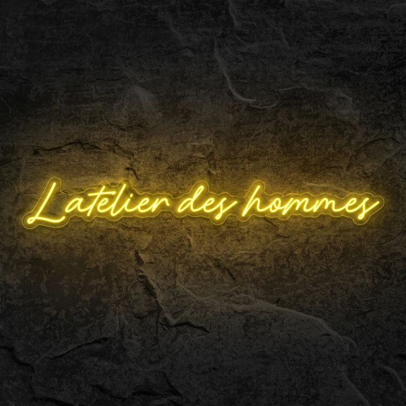 Néon L'Atelier des Hommes - Néon personnalisé NeonStar