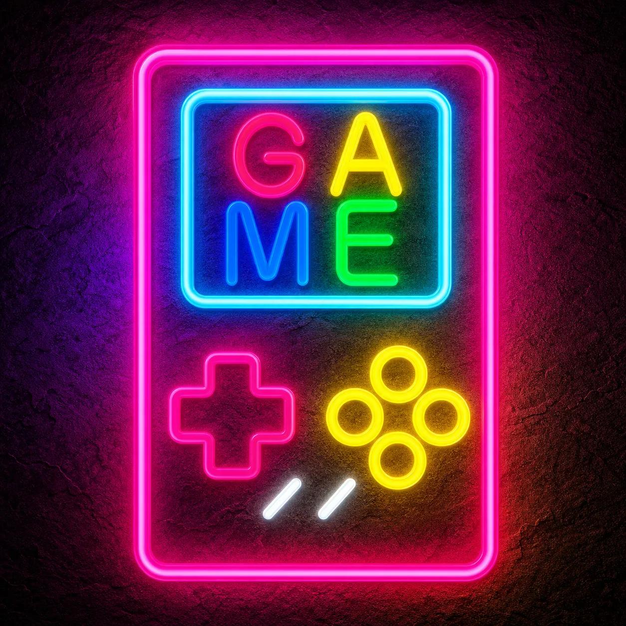 Néon Game Boy Color - Néon personnalisé NeonStar