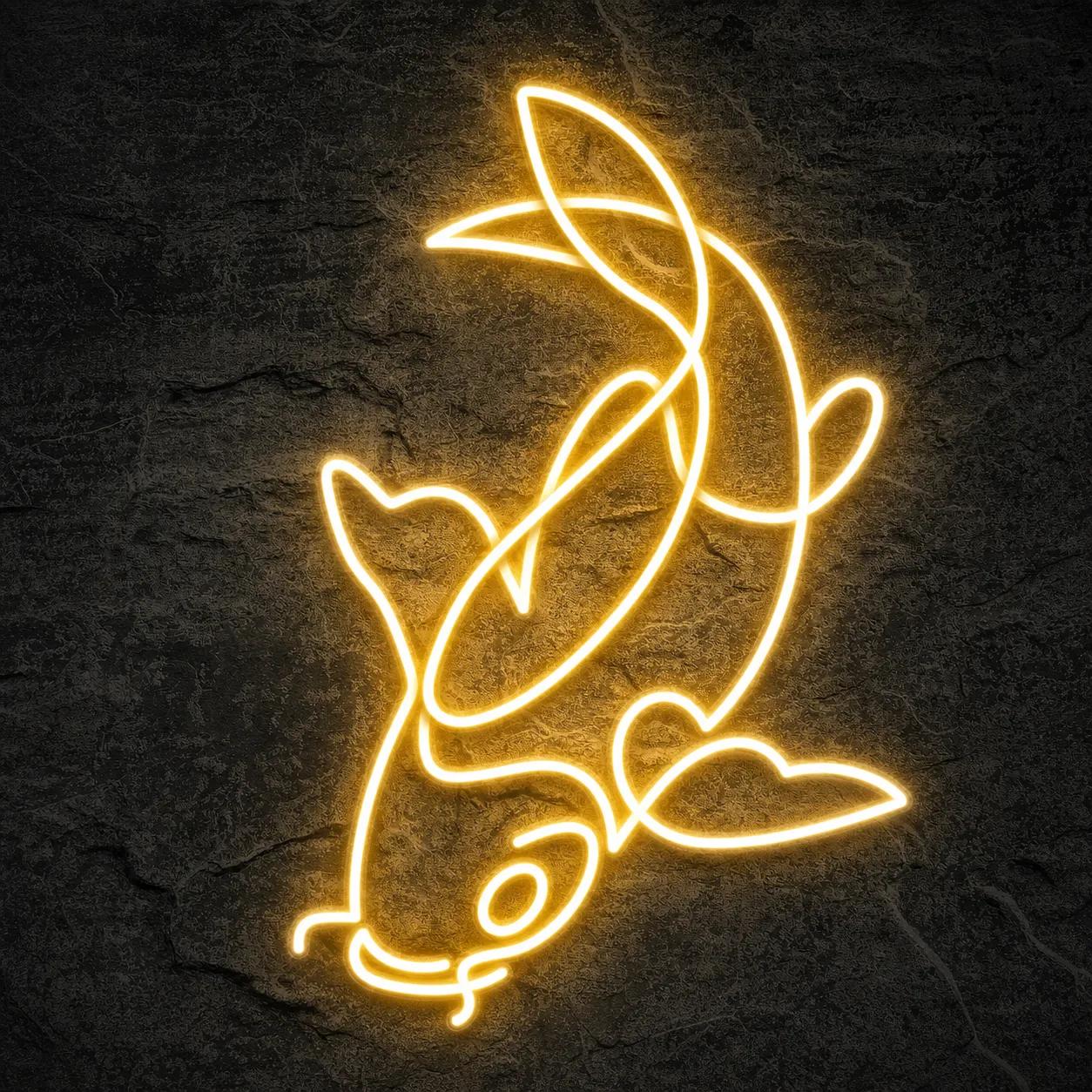 Néon Carpe Koi - Néon personnalisé NeonStar