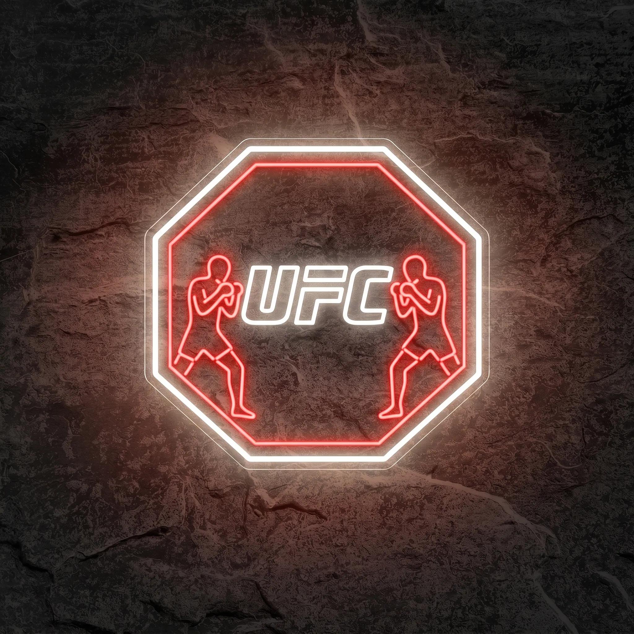 Néon Combattants de l'Octogone UFC - Néon personnalisé NeonStar