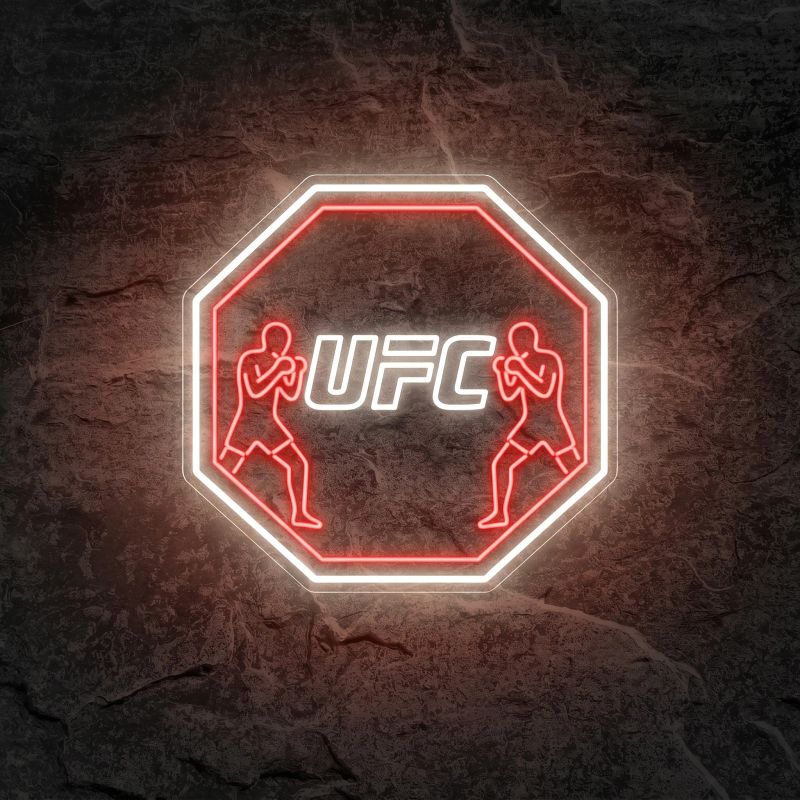 Néon Combattants de l'Octogone UFC - Néon personnalisé NeonStar