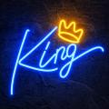 Miniature Néon King - Néon personnalisé