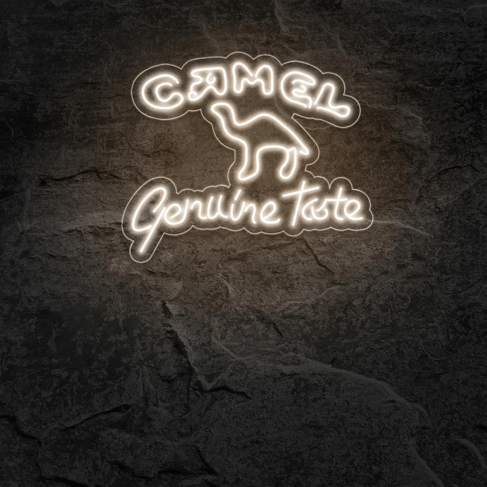 Néon Camel Genuine Taste - Néon personnalisé NeonStar
