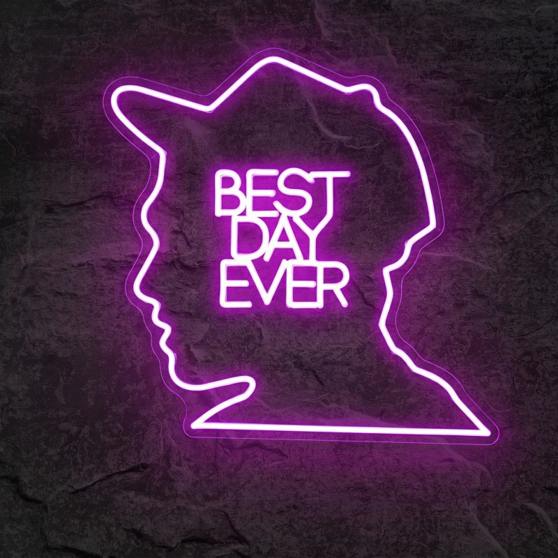Néon Best Day Ever (Mac Miller) - Néon personnalisé NeonStar
