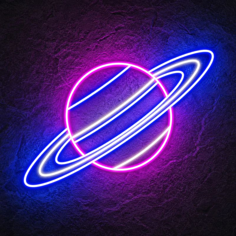 Néon Saturne - Néon personnalisé NeonStar