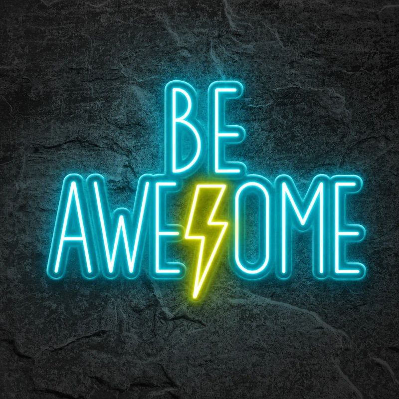 Néon Be Awesome - Néon personnalisé NeonStar