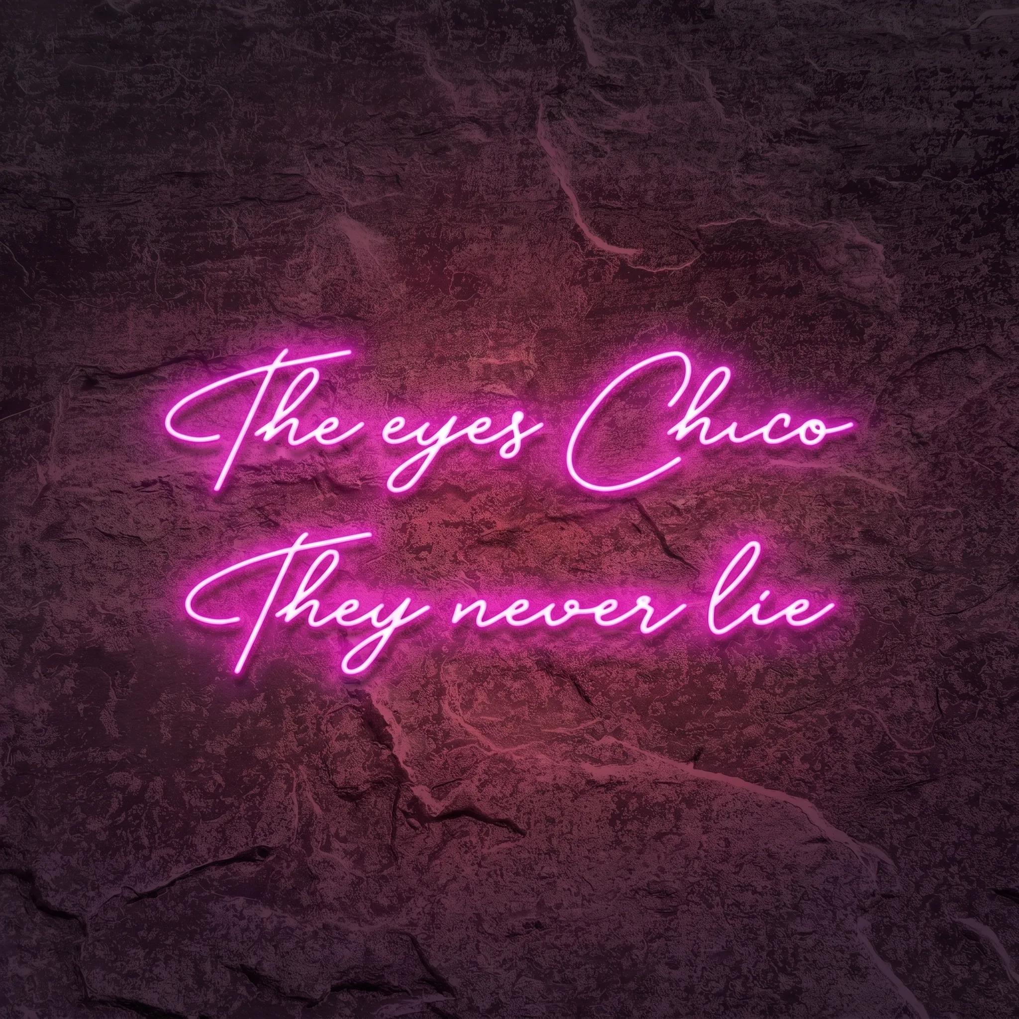 Néon The Eyes Chico - Néon personnalisé NeonStar