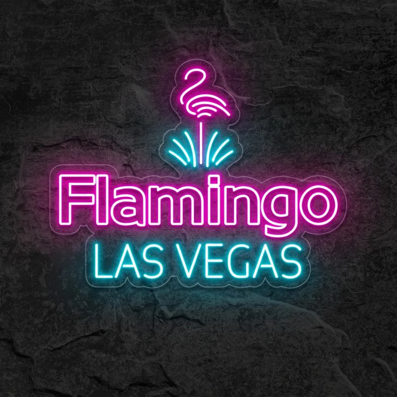Néon Flamingo Las Vegas - Néon personnalisé NeonStar