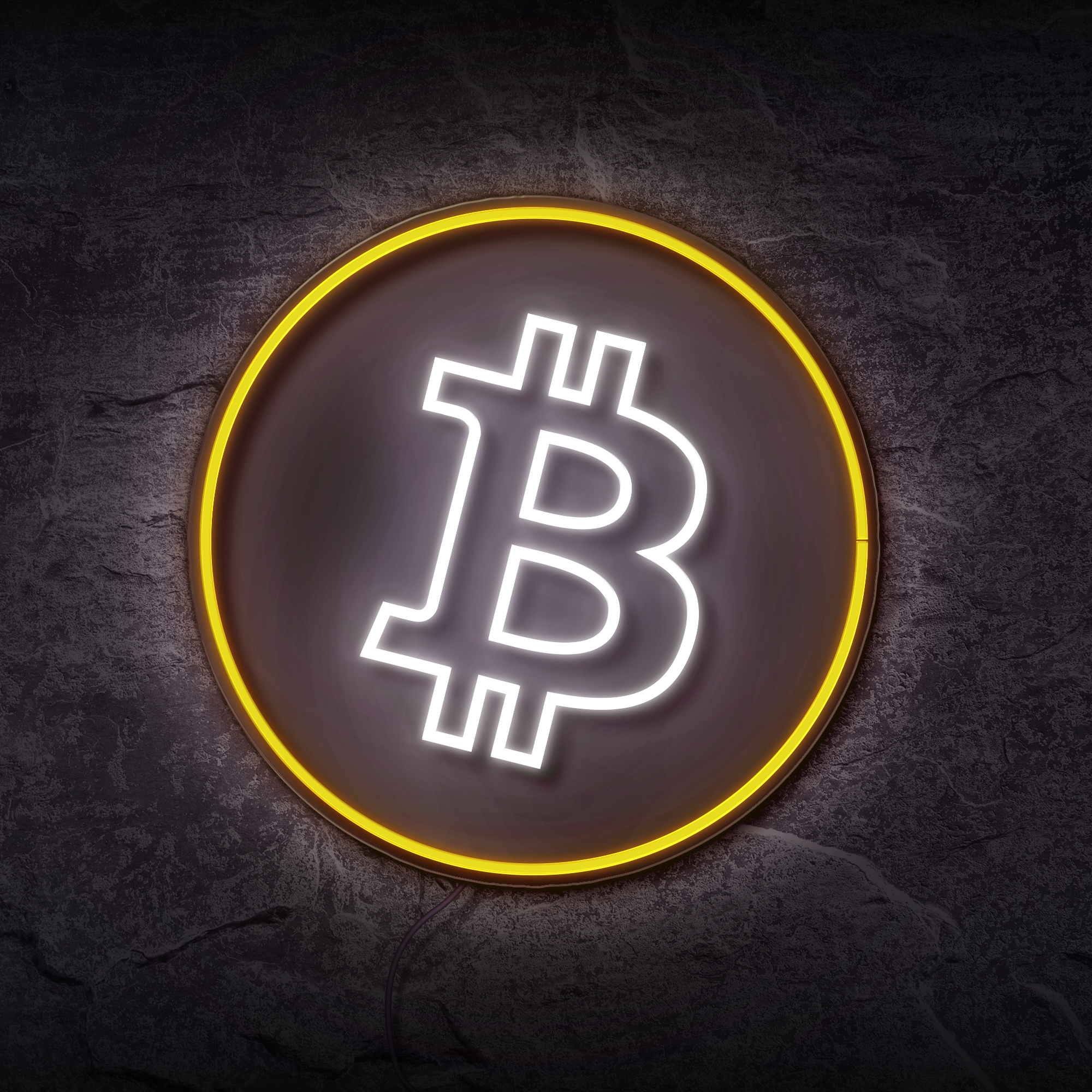 BITCOIN - Néon personnalisé NeonStar