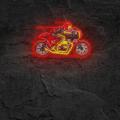 Miniature Néon Homme Café Racer Moto Vintage - Néon personnalisé