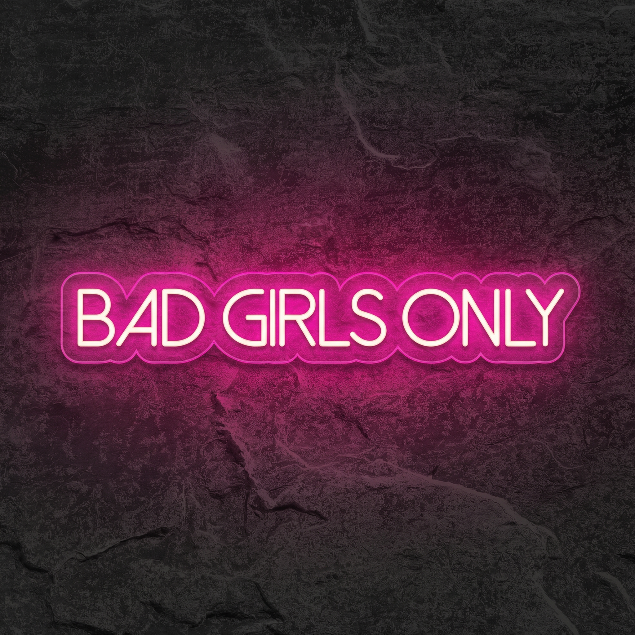 Néon Bad Girls Only - Néon personnalisé NeonStar