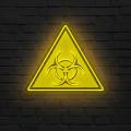 Miniature Néon Biohazard - Néon personnalisé
