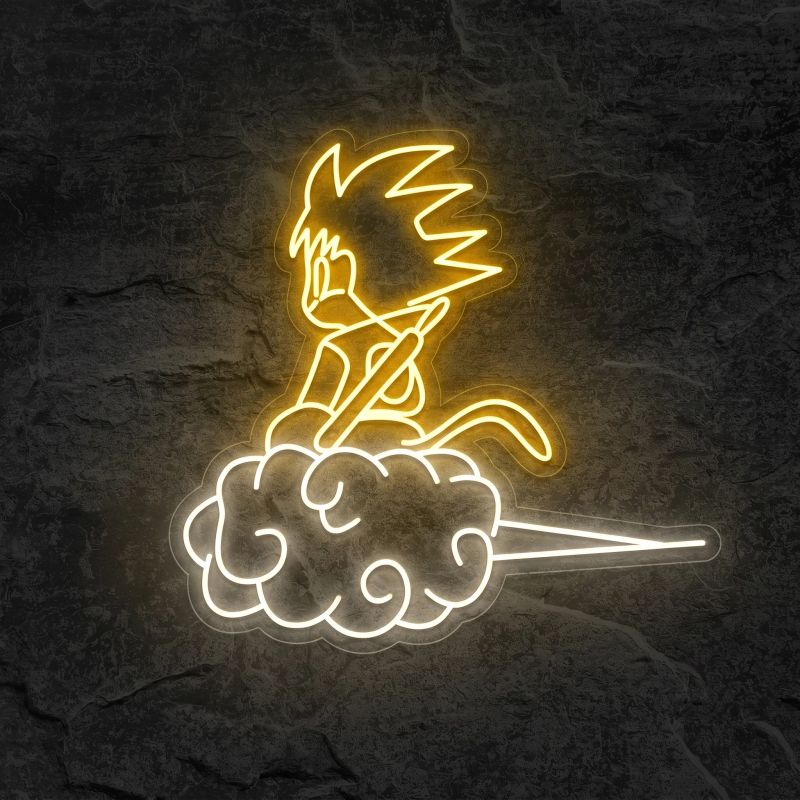 Néon Sangoku Nuage Dragon Ball Z - Néon personnalisé NeonStar