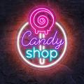 Miniature Néon Candy Shop - Néon personnalisé