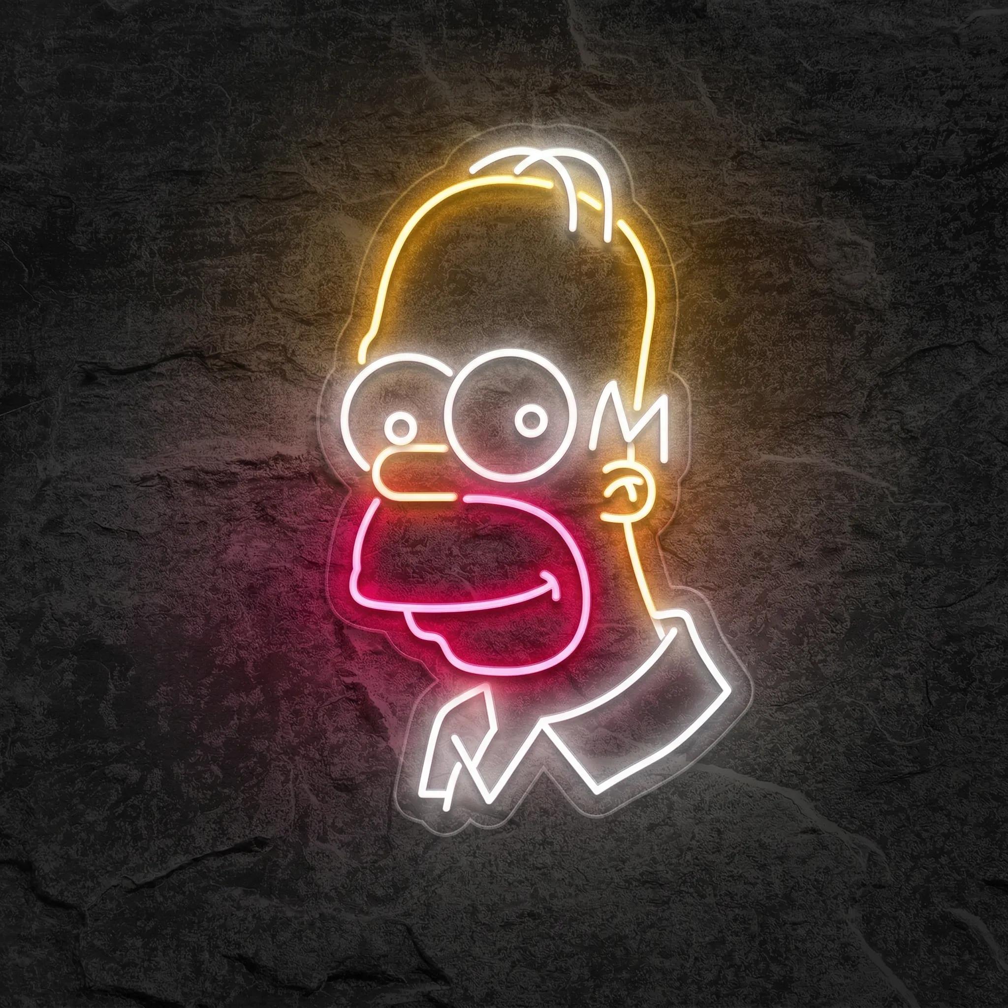 Néon Homer Simpson - Néon personnalisé NeonStar