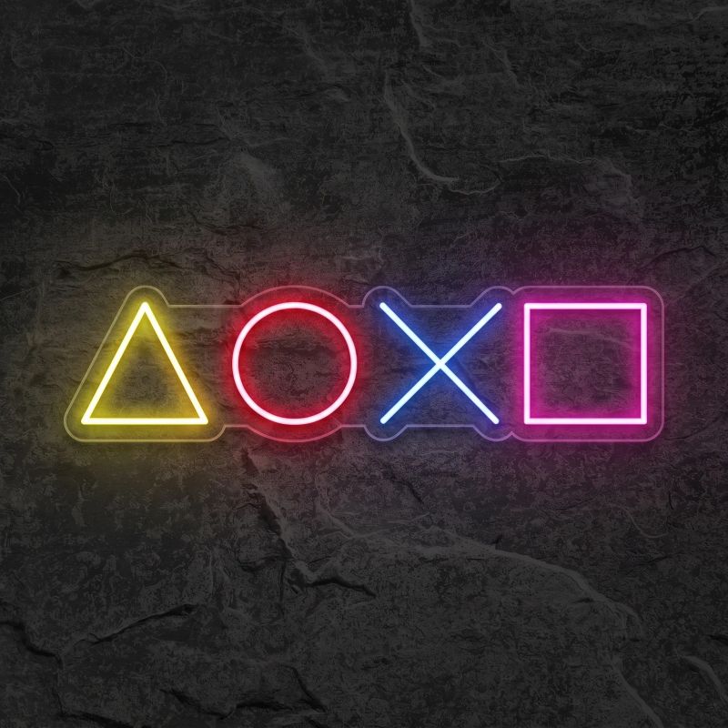 Néon Gaming Playstation - Néon personnalisé NeonStar