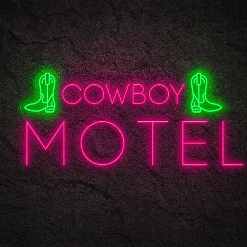 Néon Cowboy Motel - Néon personnalisé NeonStar