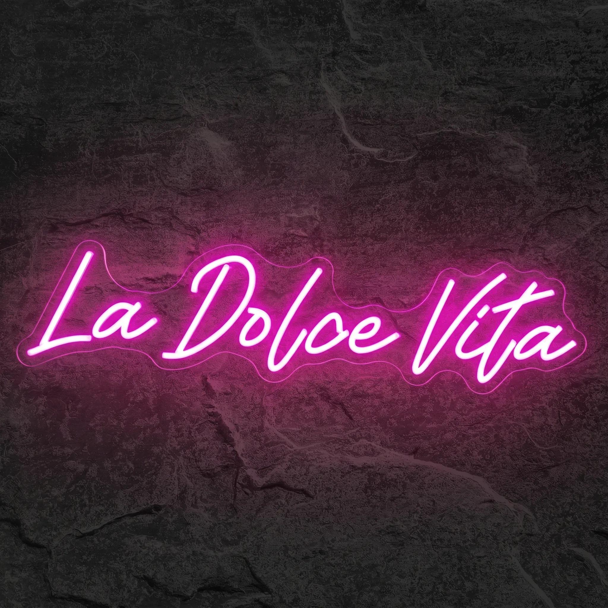 Néon La Dolce Vita - Néon personnalisé NeonStar