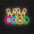 Miniature Néon Logo Bowling - Néon personnalisé