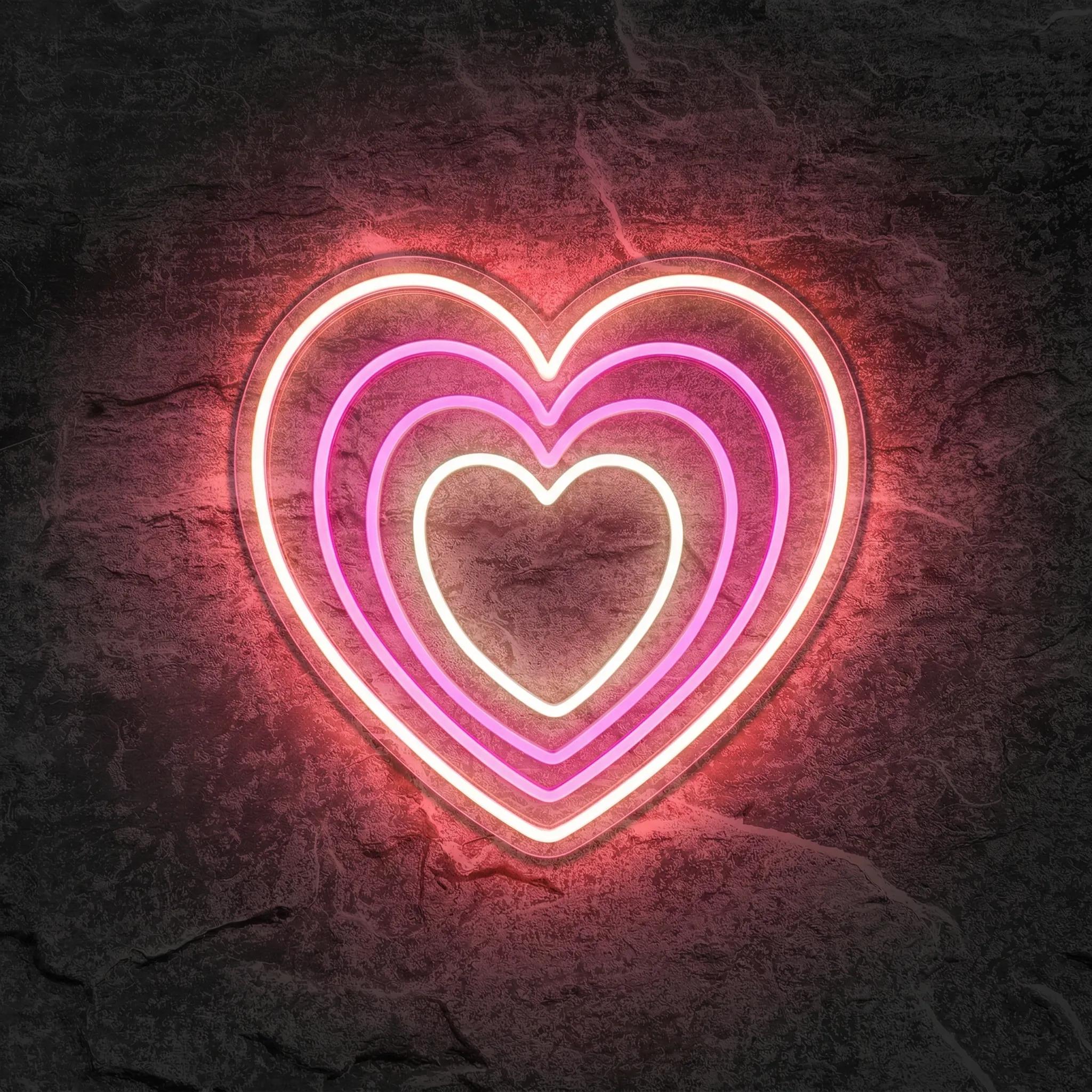 Néon Cœur - Néon personnalisé NeonStar