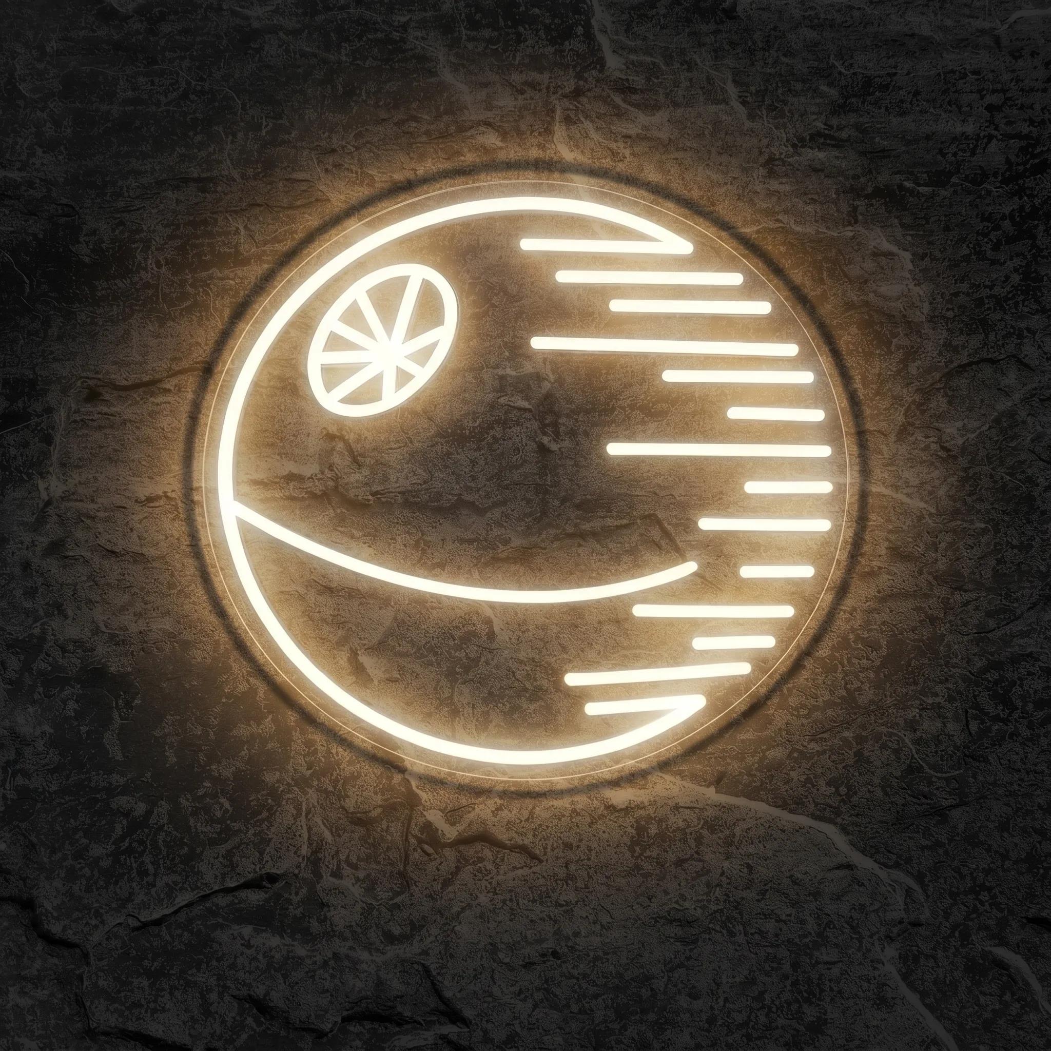 Néon Étoile de la Mort - Néon personnalisé NeonStar