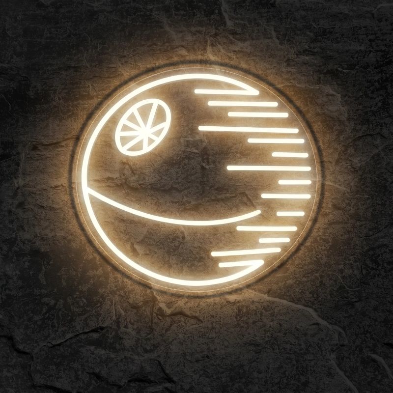Néon Étoile de la Mort - Néon personnalisé NeonStar