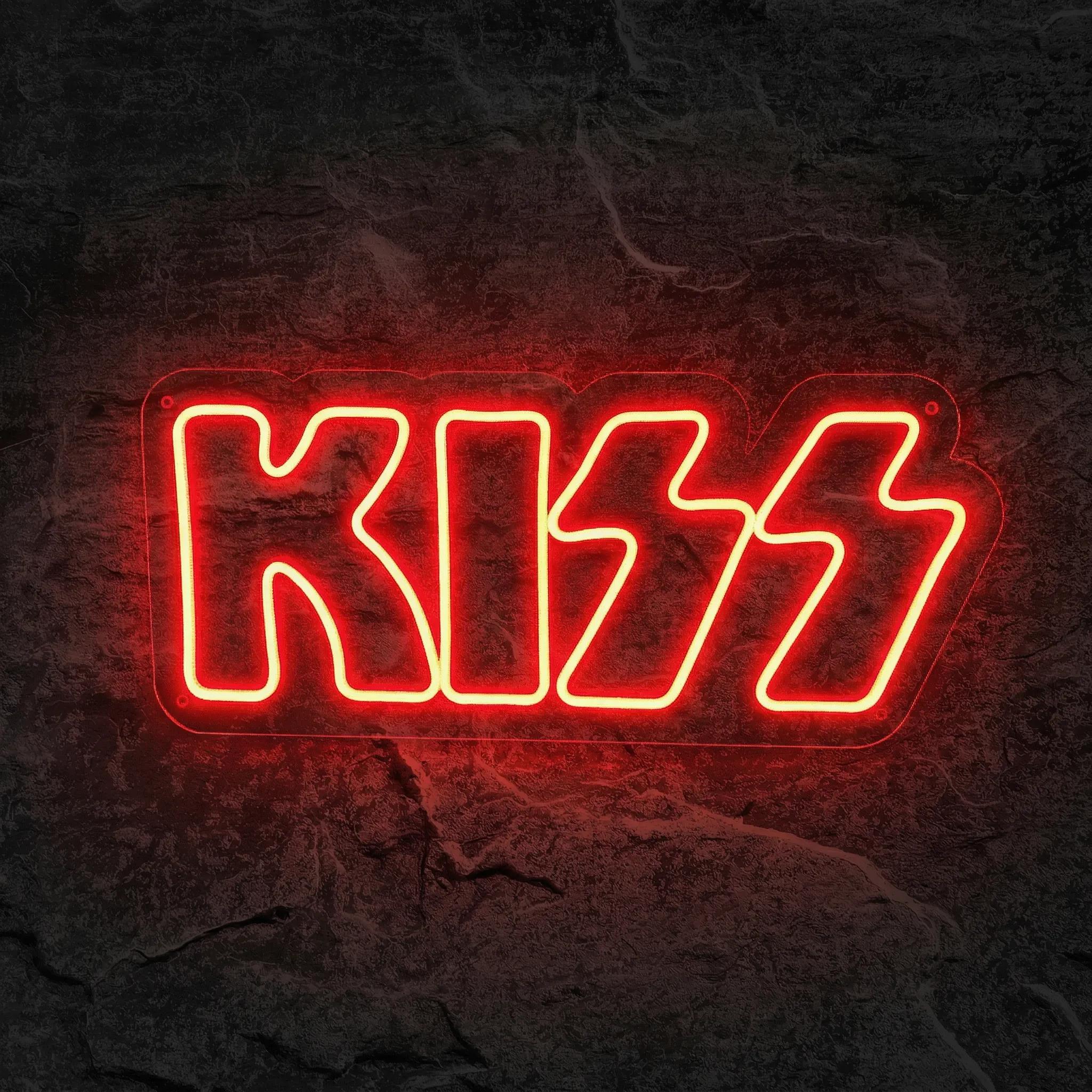 Néon Logo Kiss - Néon personnalisé NeonStar