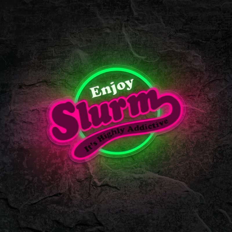 Néon Slurm Soda - Néon personnalisé NeonStar