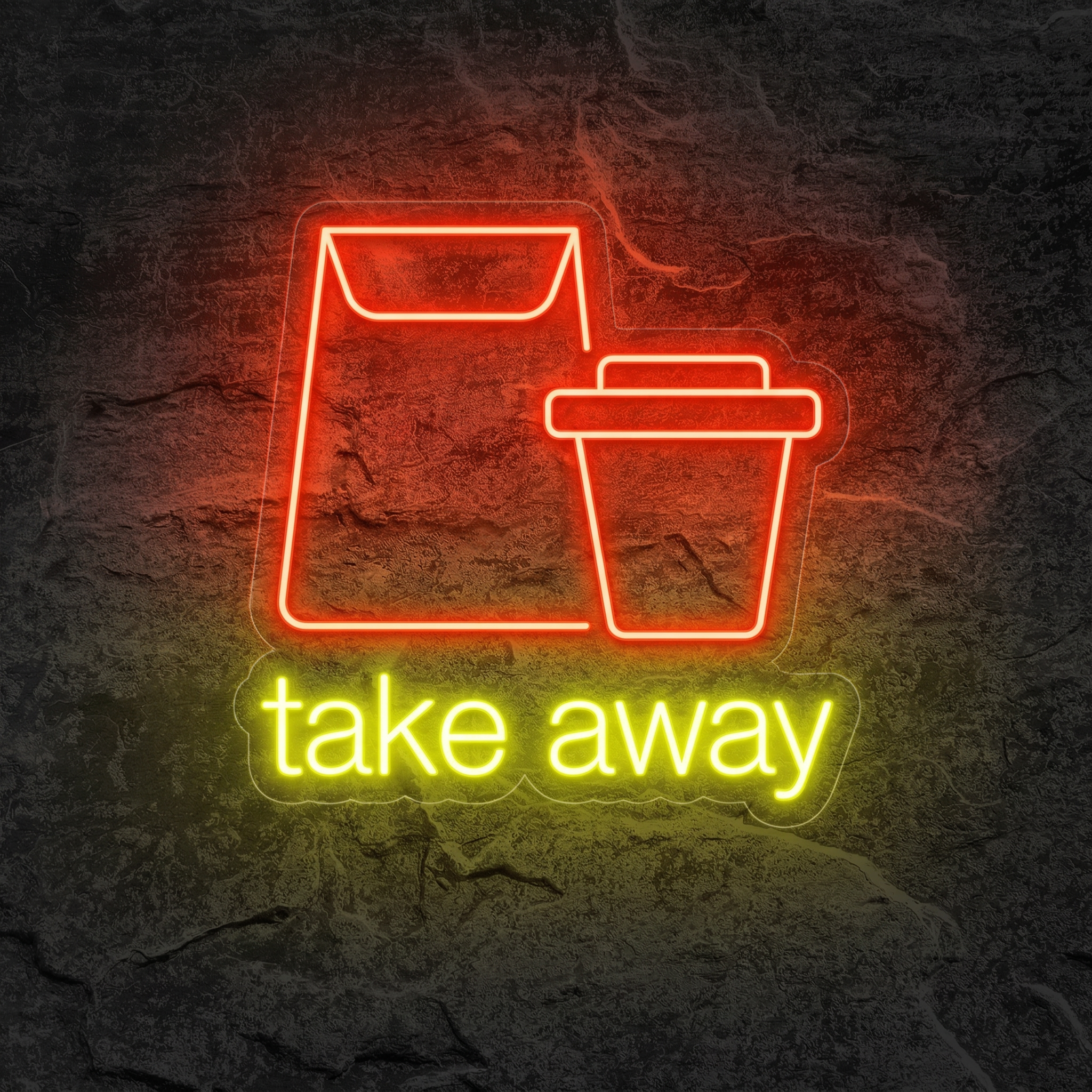 Néon Take Away - Néon personnalisé NeonStar