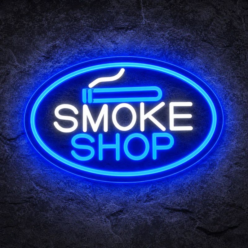 Néon Smoke Shop - Néon personnalisé NeonStar