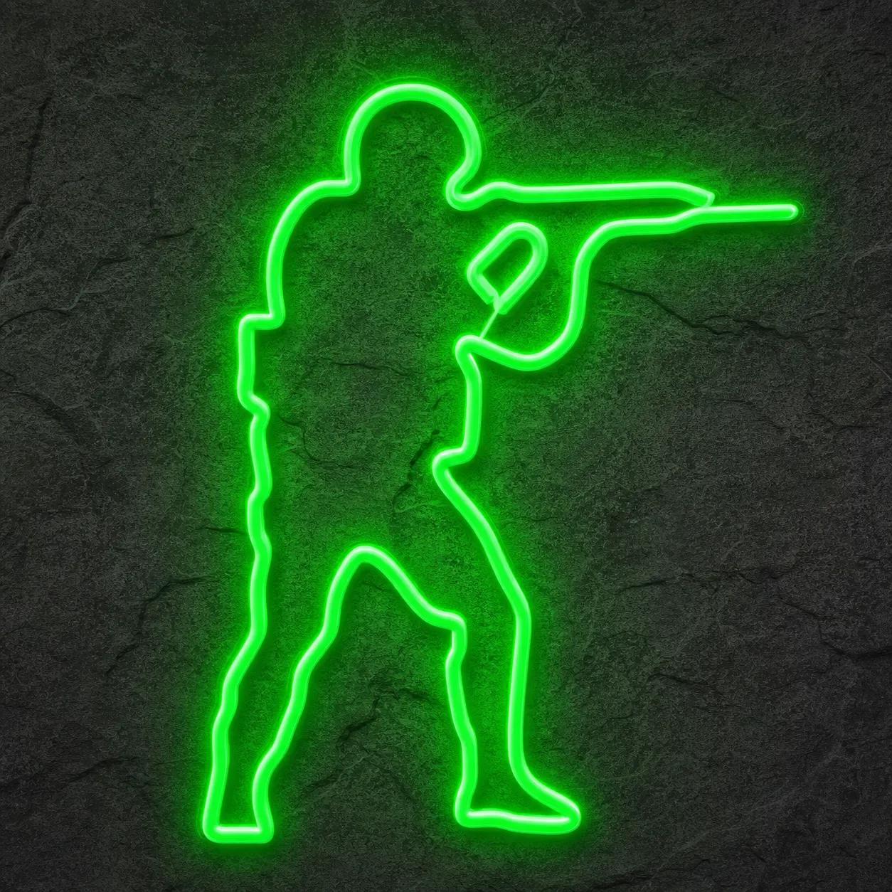 Néon Logo Counter-Strike - Néon personnalisé NeonStar