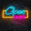 Miniature Néon Open 24hrs - Néon personnalisé