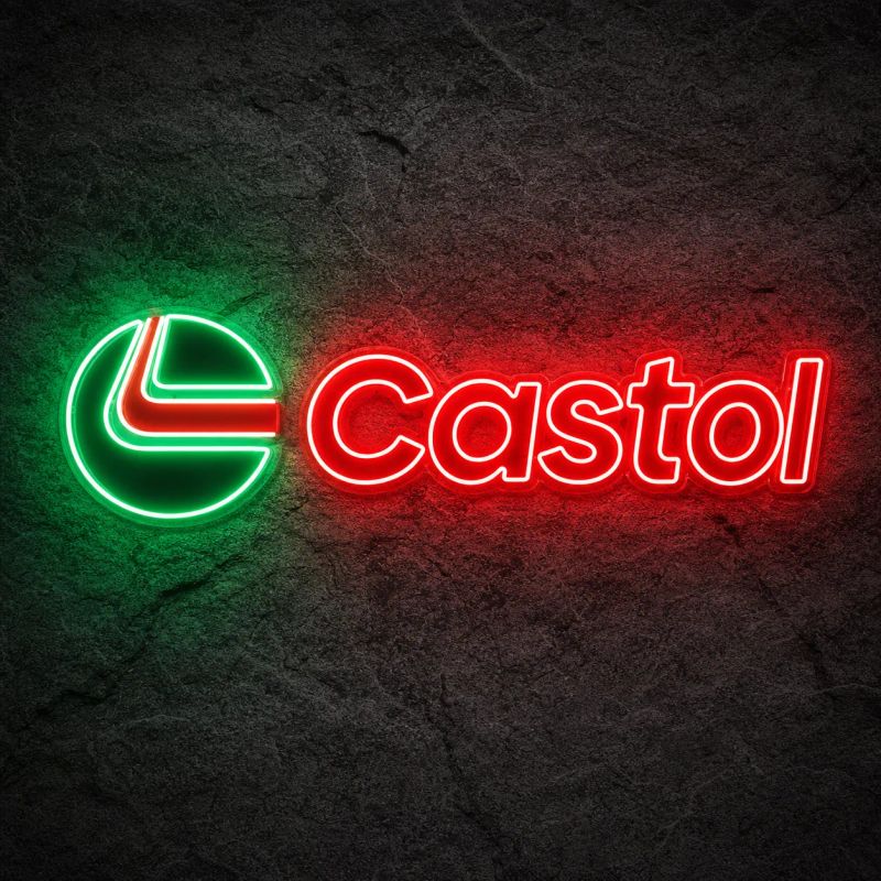 Néon Logo Castol - Néon personnalisé NeonStar
