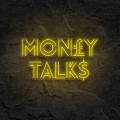 Miniature Néon Money Talks - Néon personnalisé