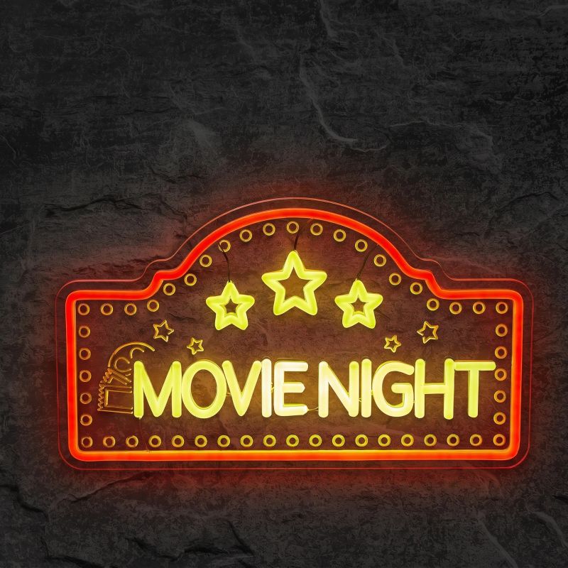 Néon Movie Night - Néon personnalisé NeonStar
