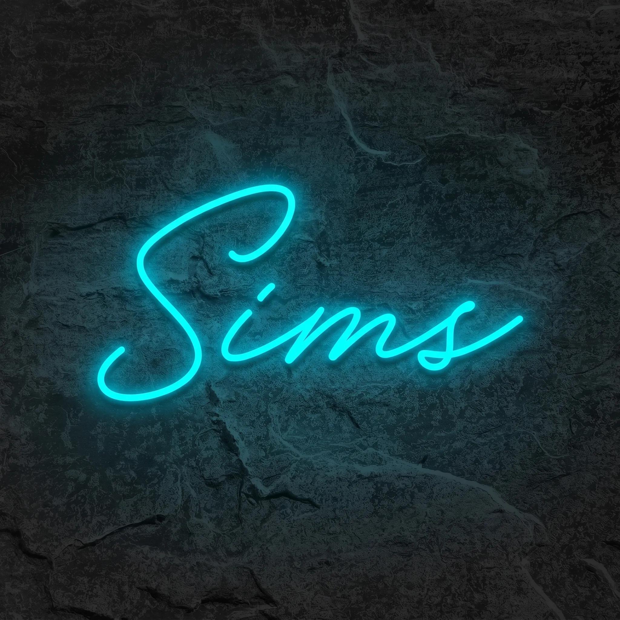 Néon Sims - Néon personnalisé NeonStar