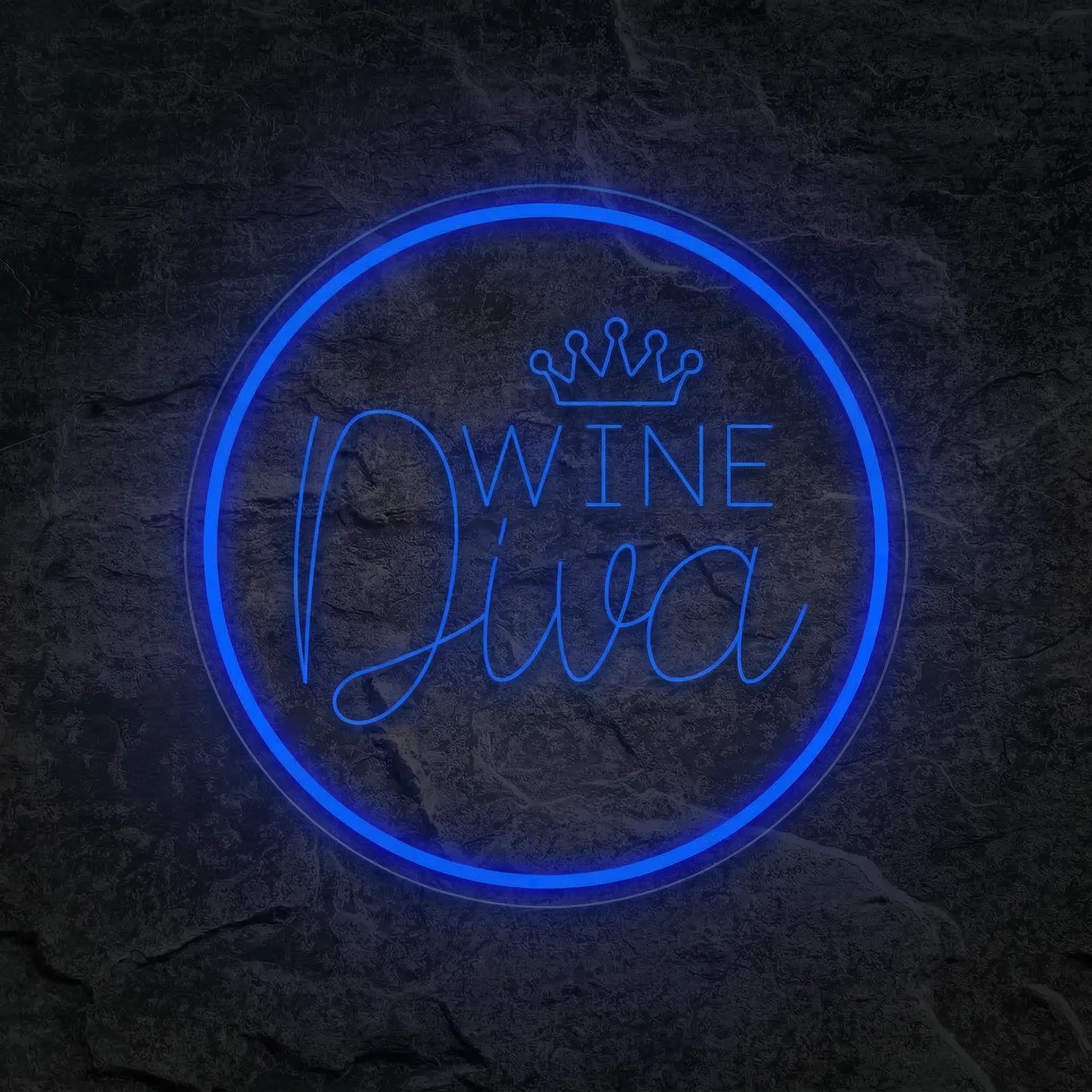 Néon Wine Diva - Néon personnalisé NeonStar