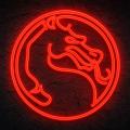 Miniature Néon Logo Mortal Kombat - Néon personnalisé