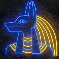 Miniature Néon Anubis - Néon personnalisé