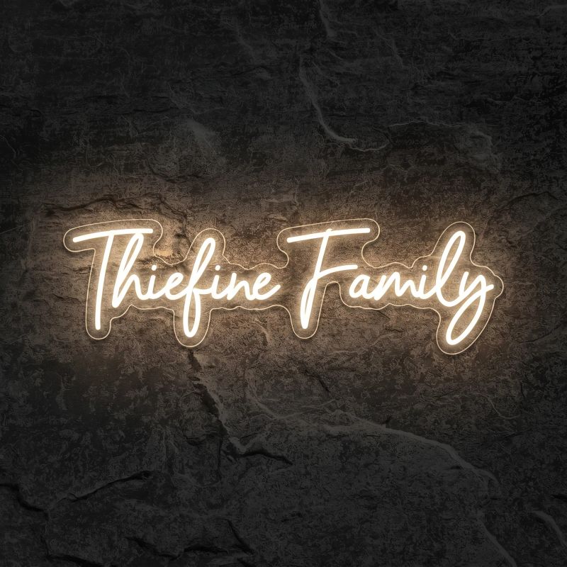 Néon Thiefine Family - Néon personnalisé NeonStar