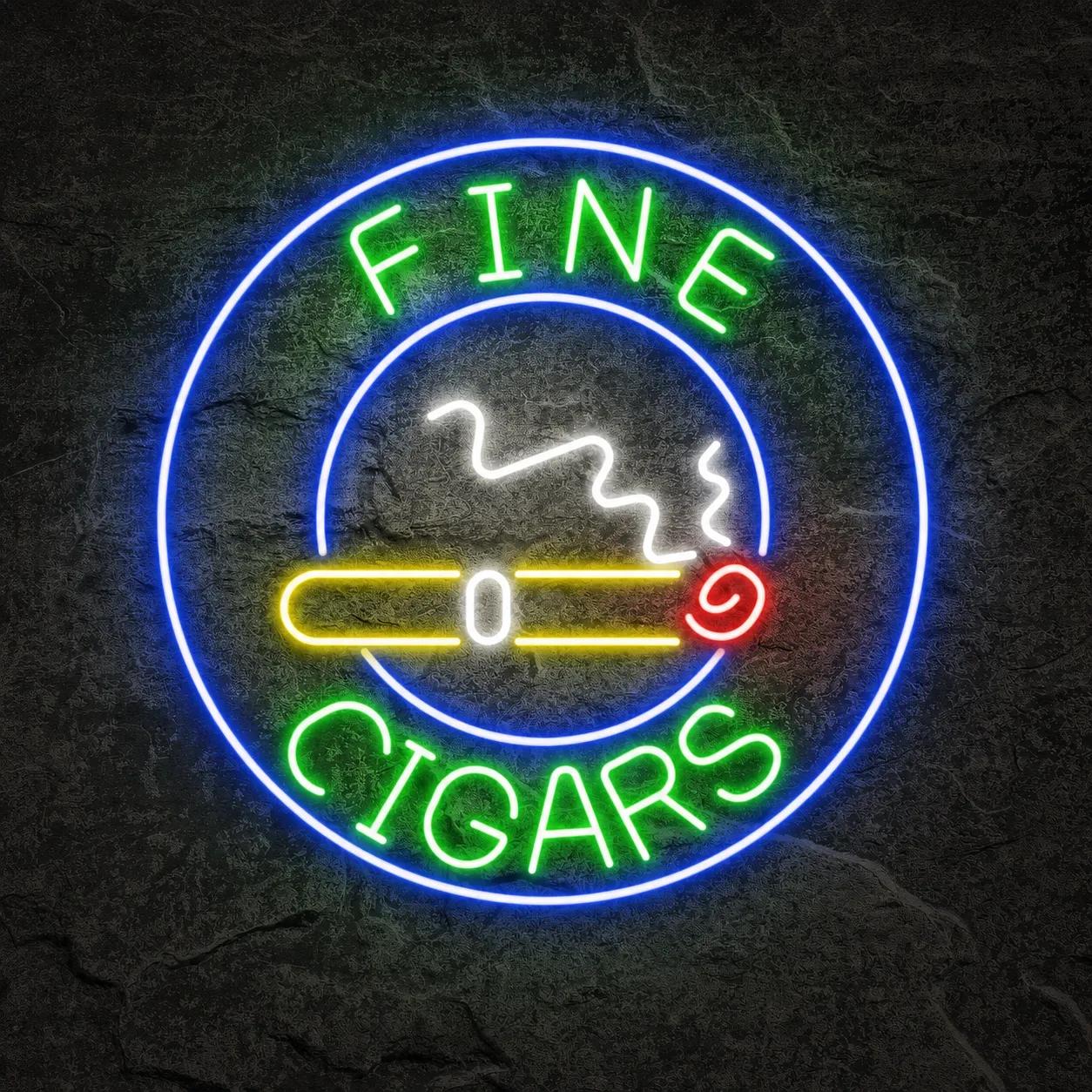 Néon Fine Cigars - Néon personnalisé NeonStar