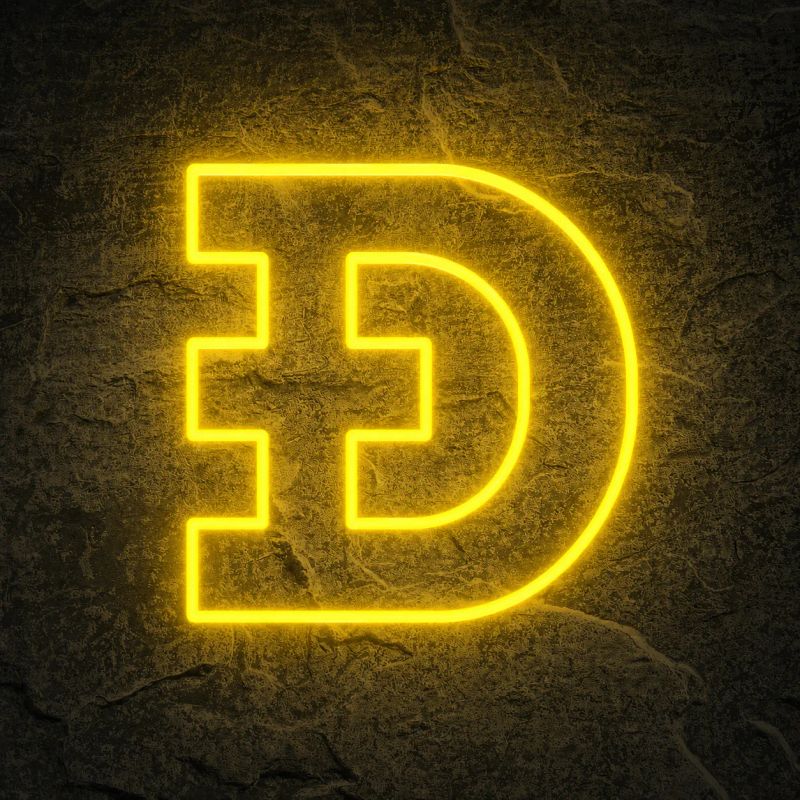 Néon Dogecoin - Néon personnalisé NeonStar