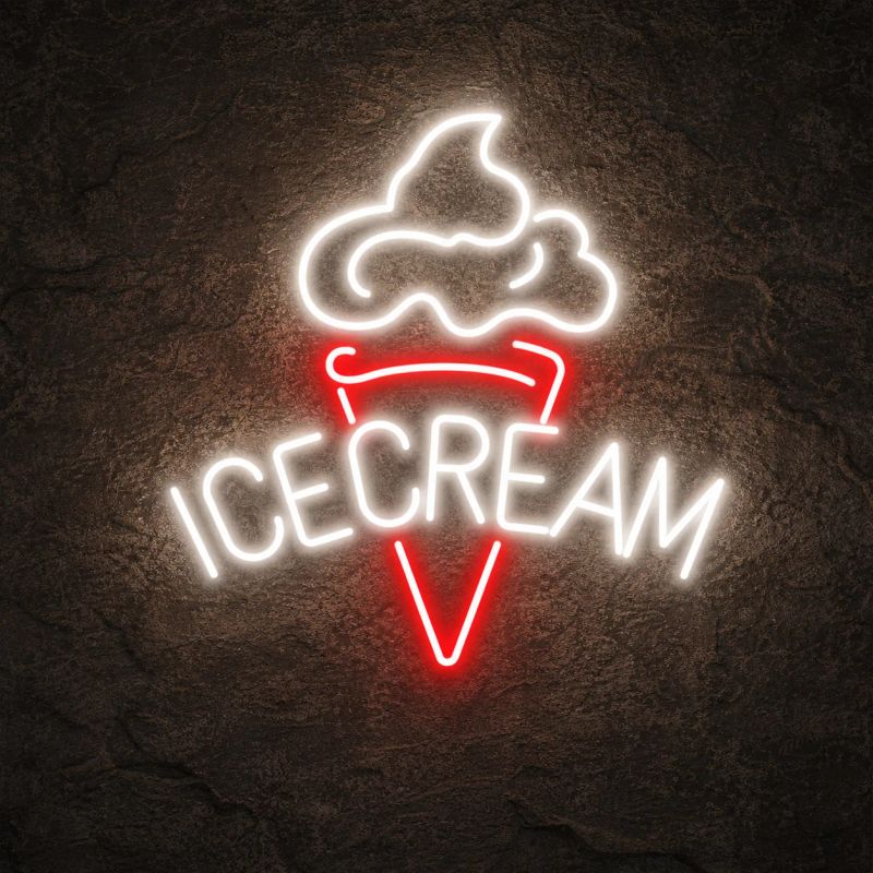 Néon Ice Cream - Néon personnalisé NeonStar