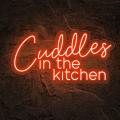 Miniature Néon Cuddles in the Kitchen - Néon personnalisé